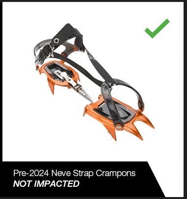 Pre-2024 Neve Strap not impacted.