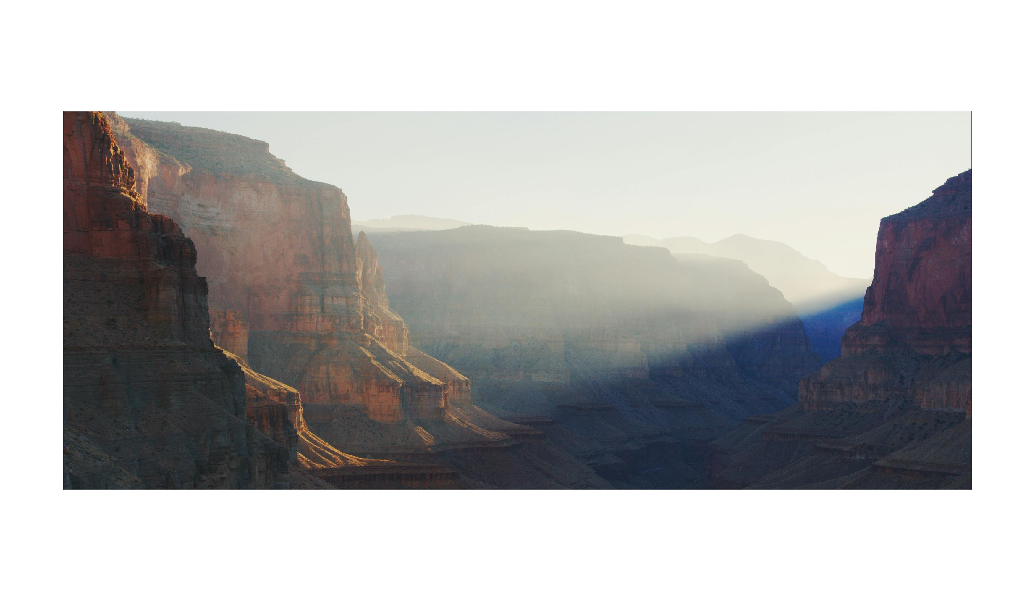 A landscape image of the Grand Canyon. 